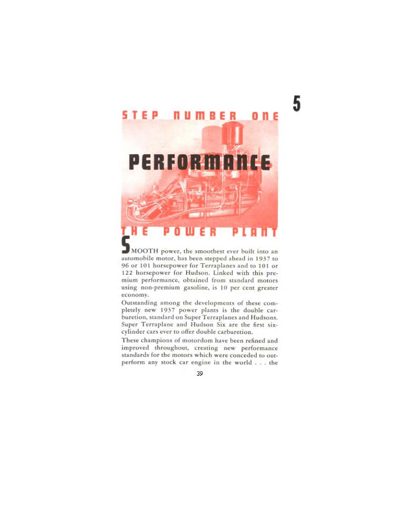 1937 Hudson Salesmans Booklet Page 149